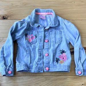 Floral Denim Jacket